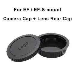 For Canon EF / EF-S Cap Set Rear Lens Cap + Camera Body Lens Cap for Canon EOS EF mount With / Without CN logo