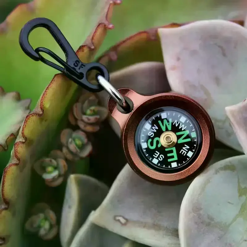 Mini Aluminum Alloy Compass Ke - Compass Keychain Mini ulasan dan harga