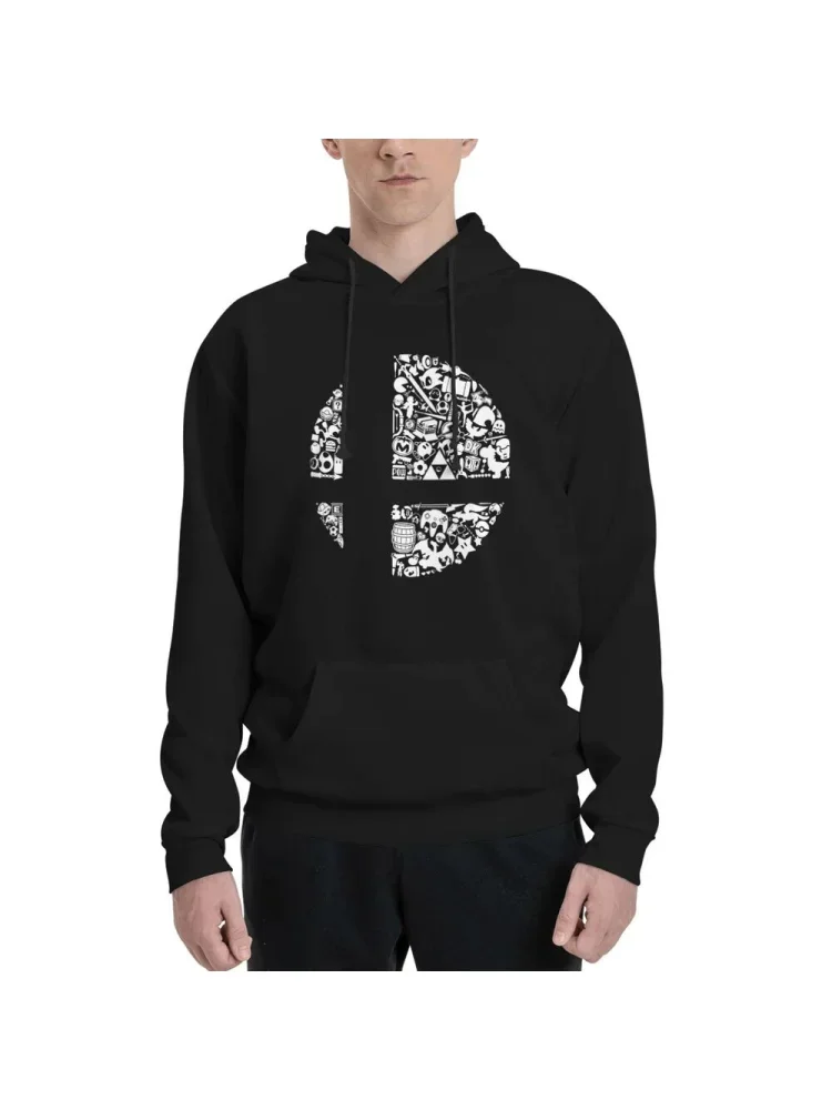 Super Smash Bros Ultimate Silhouette Take On Smash sweat à capuche sweats à capuche cadeau rétro épissage meilleure qualité