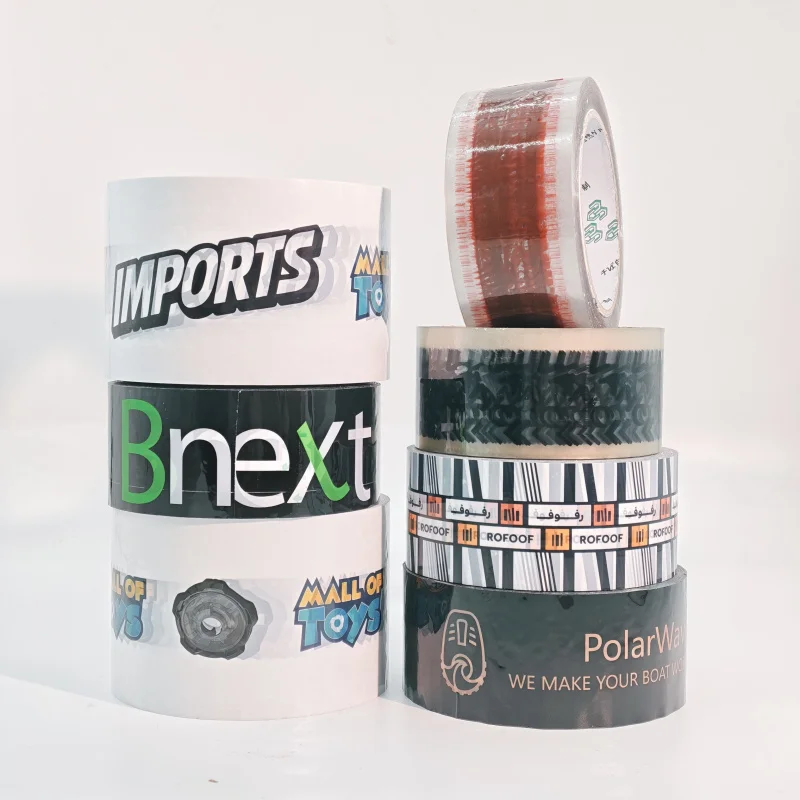 custom.Custom Printed BOPP Adhesive Packing Tape 10 Rolls Minimum Order