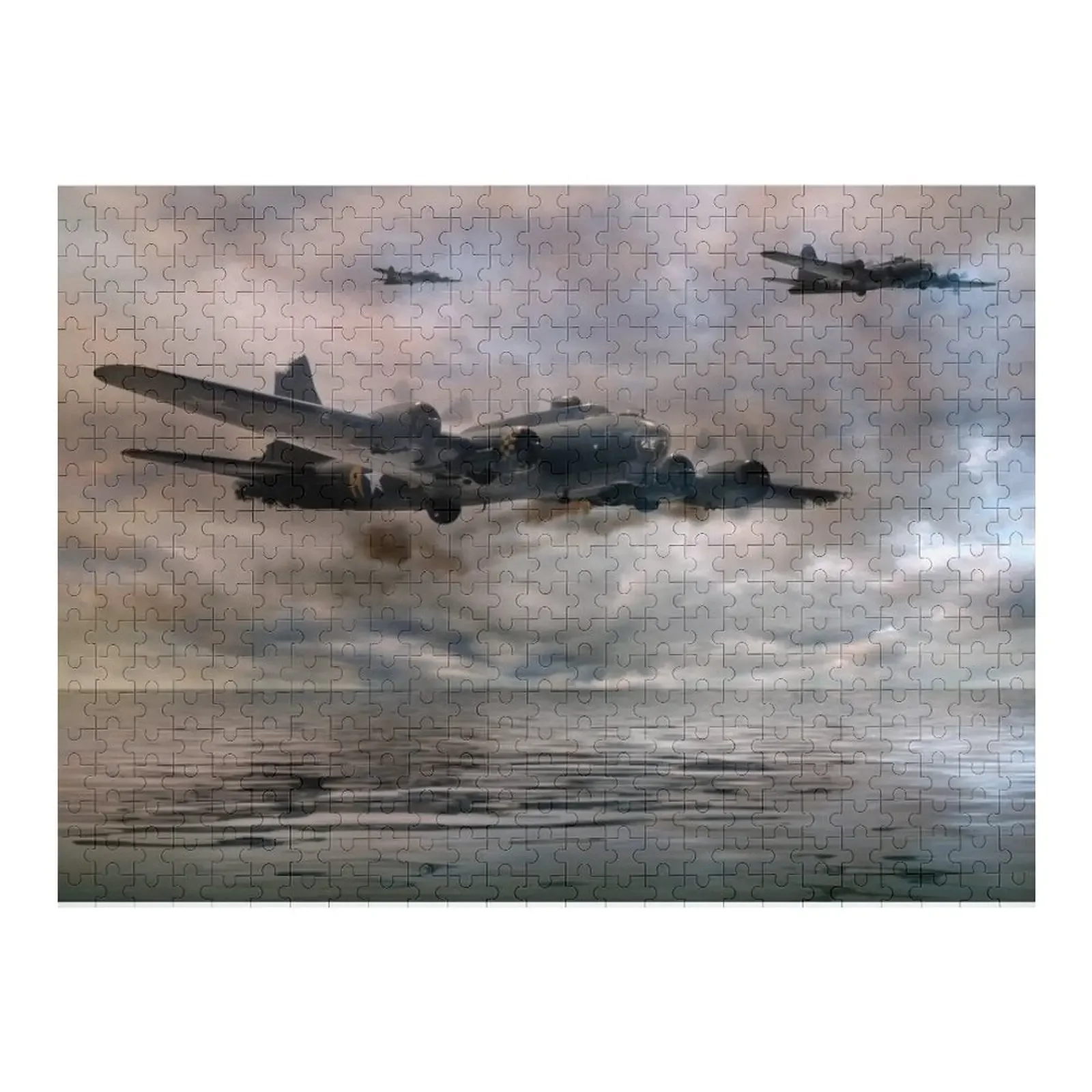 

B-17 Flying Fortress - Almost Home Jigsaw Puzzle Personalized Child Gift Game Children Customized Picture Puzzle