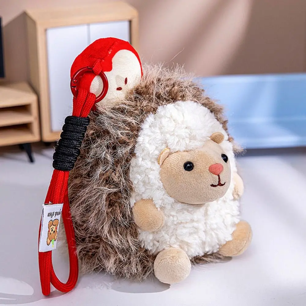 

Adorable Little Hedgehog Keychain Stuffed Doll Plush Little Hedgehog Pendant Mini Hedgehog Soft Cute Hedgehog Plush Keyring