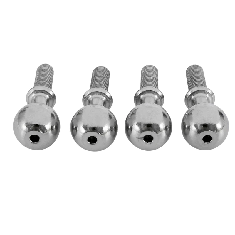 

4Pcs Steel Ball Head Screw For ARRMA 1/7 Limitless Infraction 6S 1/8 Typhon 6S RC Car Upgrades Parts,1