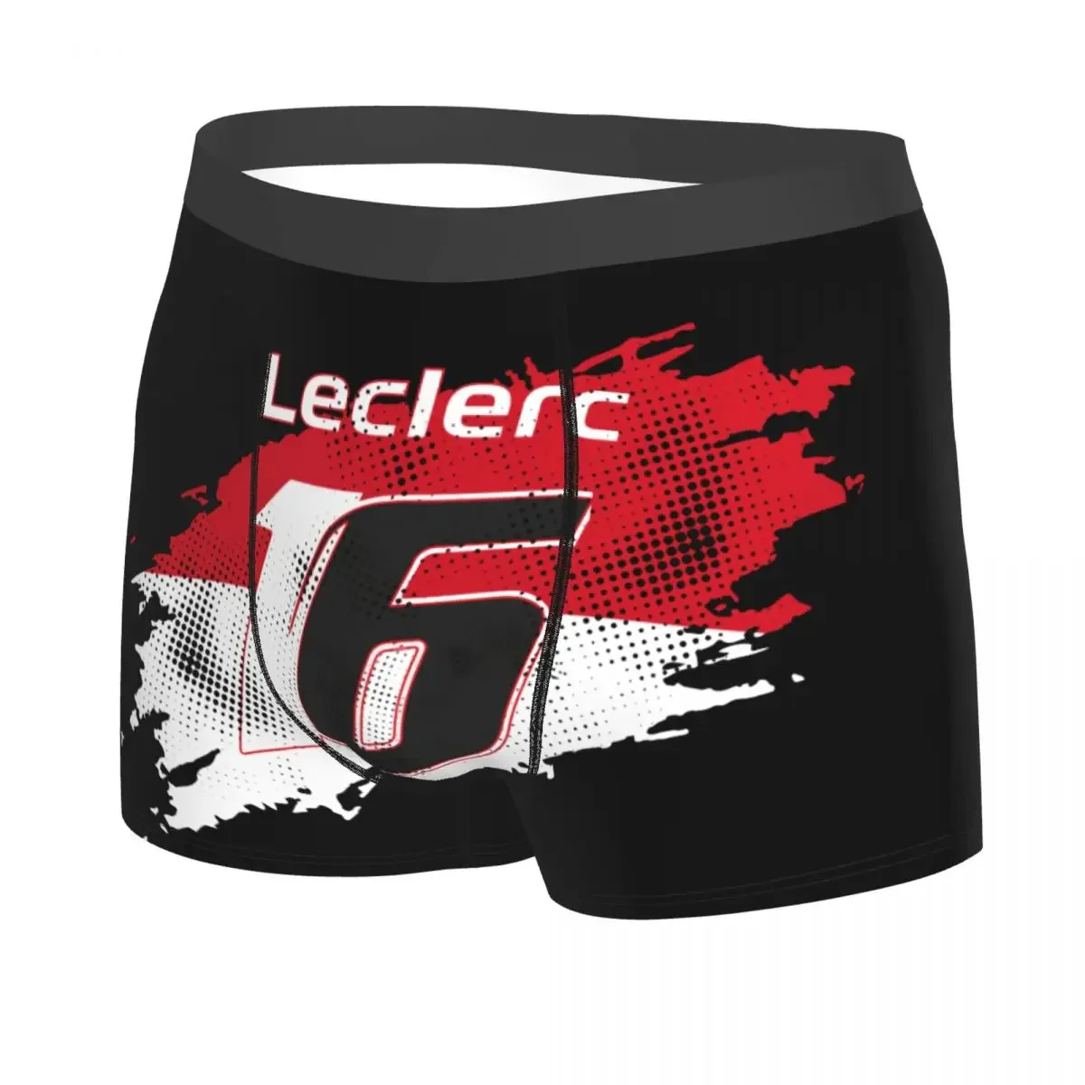 Custom Male Fashion LEC16 Racing Driver Underwear Motorsports Boxer Briefs Breathable Shorts Panties Underpants