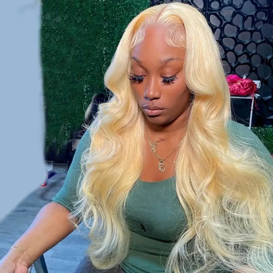 Rosabeauty Blonde Wig 613 Body Wave HD Lace Wig 13x6 Human Hair Wigs 5X5 Glueless Ready Wear 13X4 Frontal Water Wave 250 Density