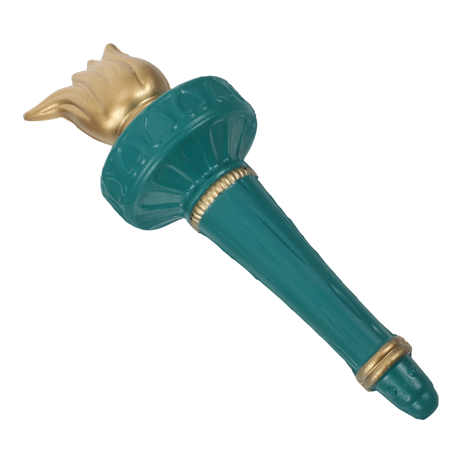 Antorcha de Estatua de la libertad, accesorio de mano ligero para vestido de Halloween, accesorio de disfraz de antorcha de la libertad para Cosplay