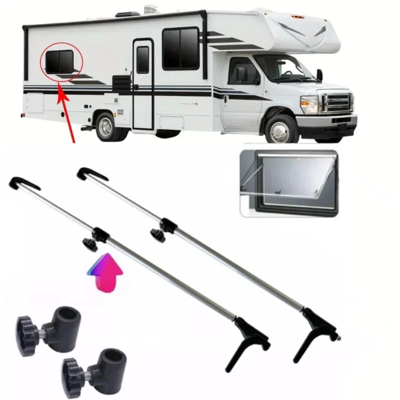 

1/2/5/10 шт. полипластиковая оконная стойка для автодома, акриловая наклонная стойка для окон, аксессуары для окон автомобиля, прочные аксессуары для автофургонов