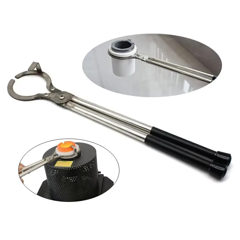 Yasumai Jewelry Casting Tool 2/4/5/6/8 KG Tongs  For Picking Up Graphite Crucible Matched Used With Melting Furnace Casting T
