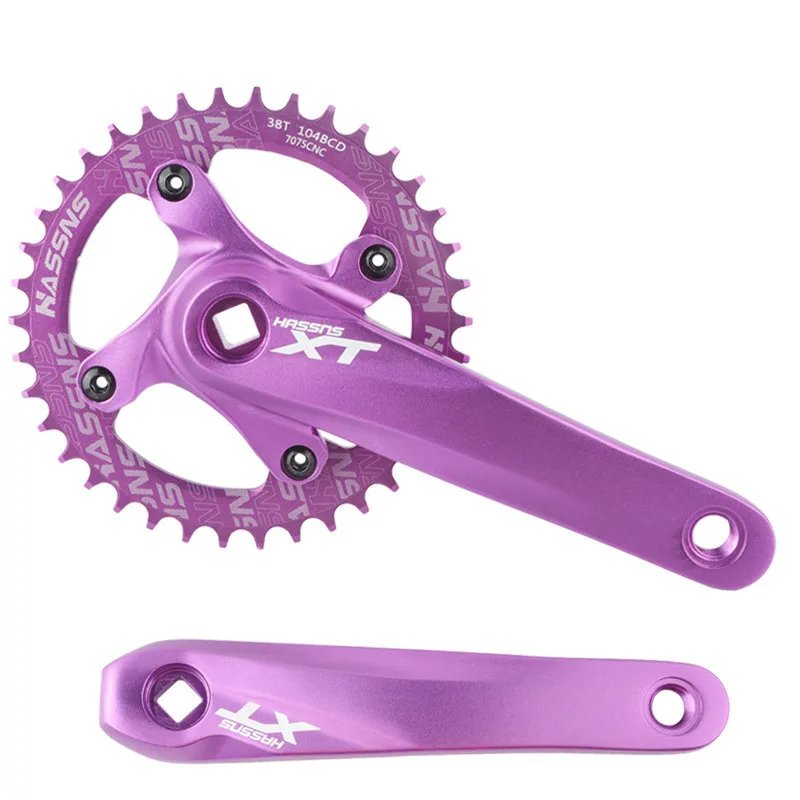 

Сверхлегкий шатун для горного велосипеда, алюминиевый сплав, 104, переходная звездочка BCD, 9/10/11 скоростей, детали звездочки для велосипеда Mtb