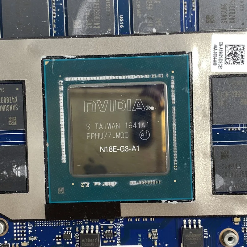 

Материнская плата для ноутбука DELL M17 R2 CN-0774WY 0774WY 774WY LA-H351P с процессором SRF6U I7-9750H N18E-G3-A1 RTX2080 16 ГБ 100% протестировано хорошо