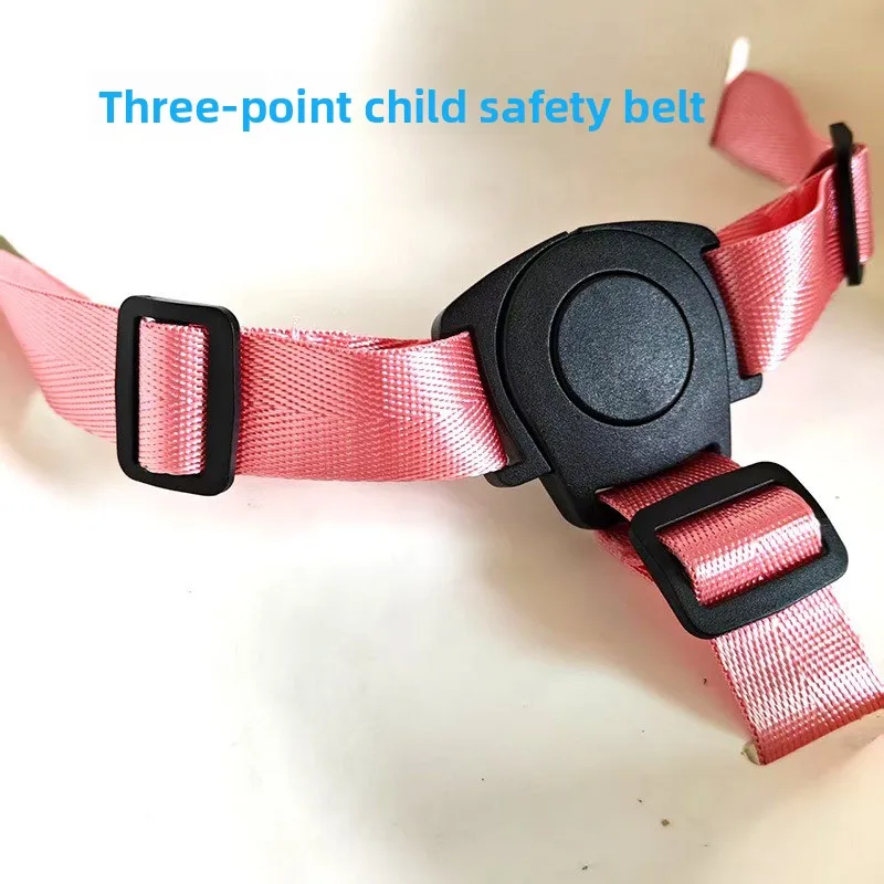 Three-point Children's Dining Chair  Safety Belt  Baby Seat  Baby Dining Chair  Safety Stroller Belt