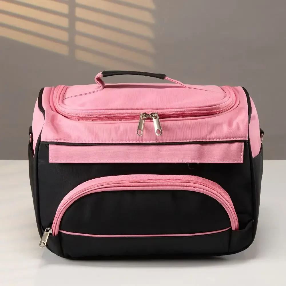 New Professional Makeup Bag Women Cosmetic Case High Quality Oxford Female Korean Make Up Box Large Capacity Hair Cutting Bag