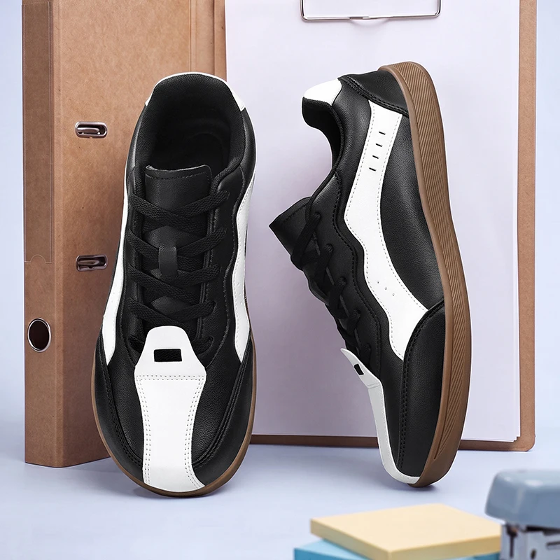 Large Size 39-48 Men Shoes Wide Toe Box Barefoot Sneakers Male Casual Versatile Soft Sole Flat Shoes Fashion Men Walking Shoes