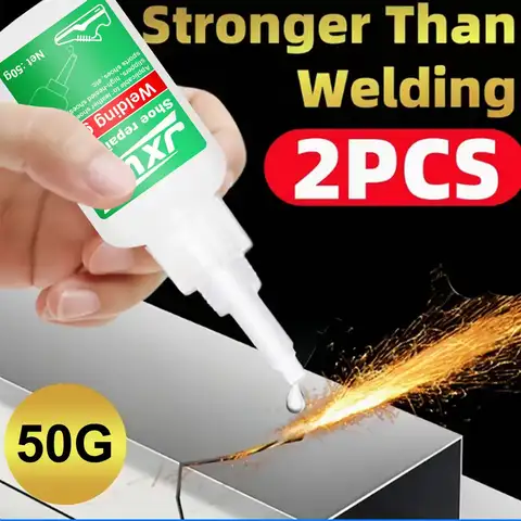 50 g Extra Strong Super Oily glue for High Strength Welds-Universal Superglue Mighty Instant Glue for Resin, ceramics, Metal, glass, Liquid glue with Precision Dispenser.