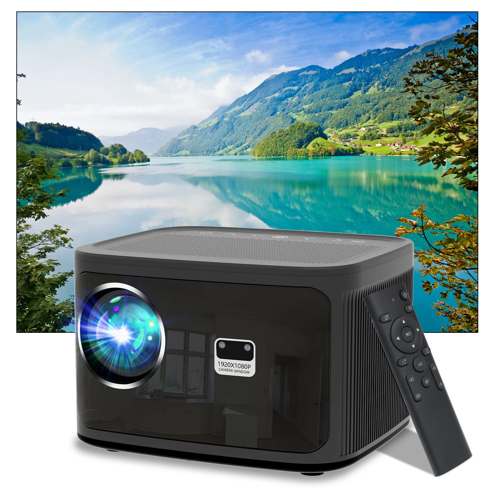 

Topfoison m8 Projector hot selling portatil 4k pico projector module Smart Film TV Video packet wi-fi Home High Power Projectors