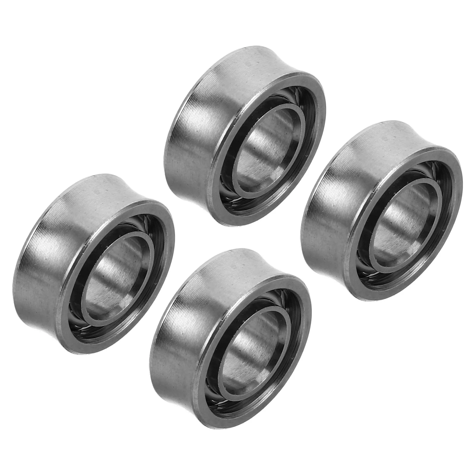 

4pcs Yoyo Bearings High Precision 10 Shaped Deep Groove Miniature Ball Bearings For Skateboards Roller Skates Longboard