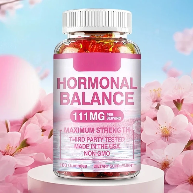 Hormone Balance for Women Gummies -Relieve Dysmenorrhea, Abdominal Distension, Strengthen Physical Fitness, and Balance Hormones