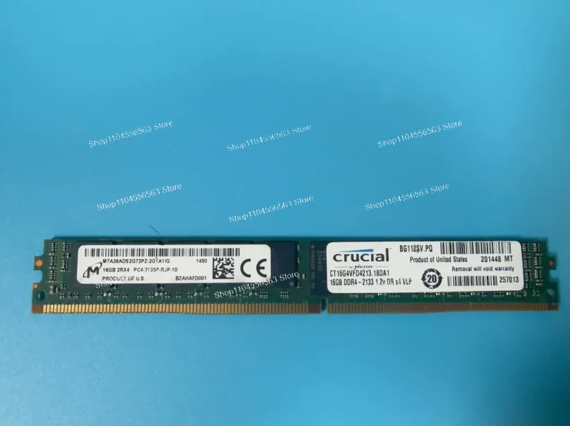 Micron製メモリ16GB DDR4-2133MHz ECC ×4枚 Amazon.co.jp: MICRON 16GB PC4-2133P-R DDR4 REG ECC 2RX4 メモリー