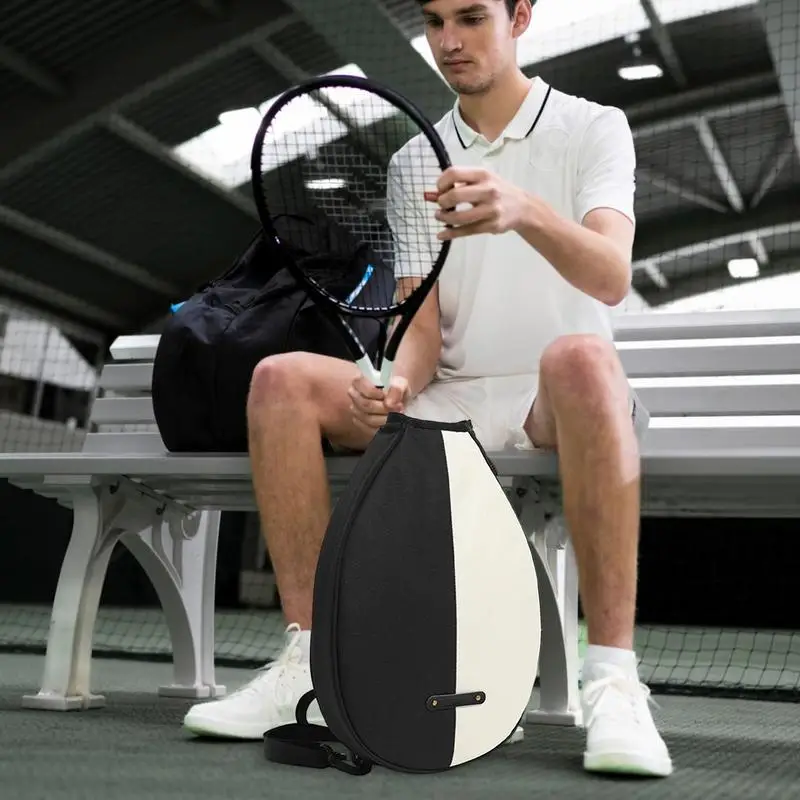 Tennis Rackets Bag Sports Bag Large Capacity Adjustable Shoulder Strap Badminton Racquets Backpack For Tenis Squash Padel