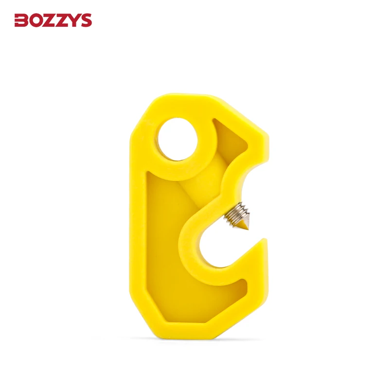 BOZZYS Loto Simple Circuit Breaker Lockout for Single Pole Group Isolation Can Accommodates up to One Padlock BD-D05-1