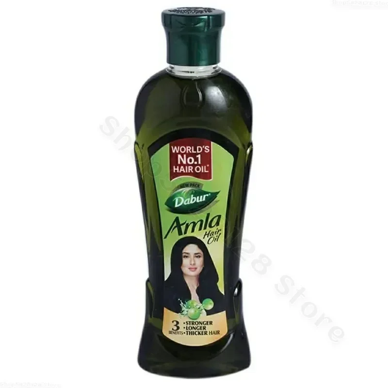 India Dabur Amla Hair Oil Indian Gooseberry Nourishes Black Hair Smooth Hair Oil Improves Dry 110ml