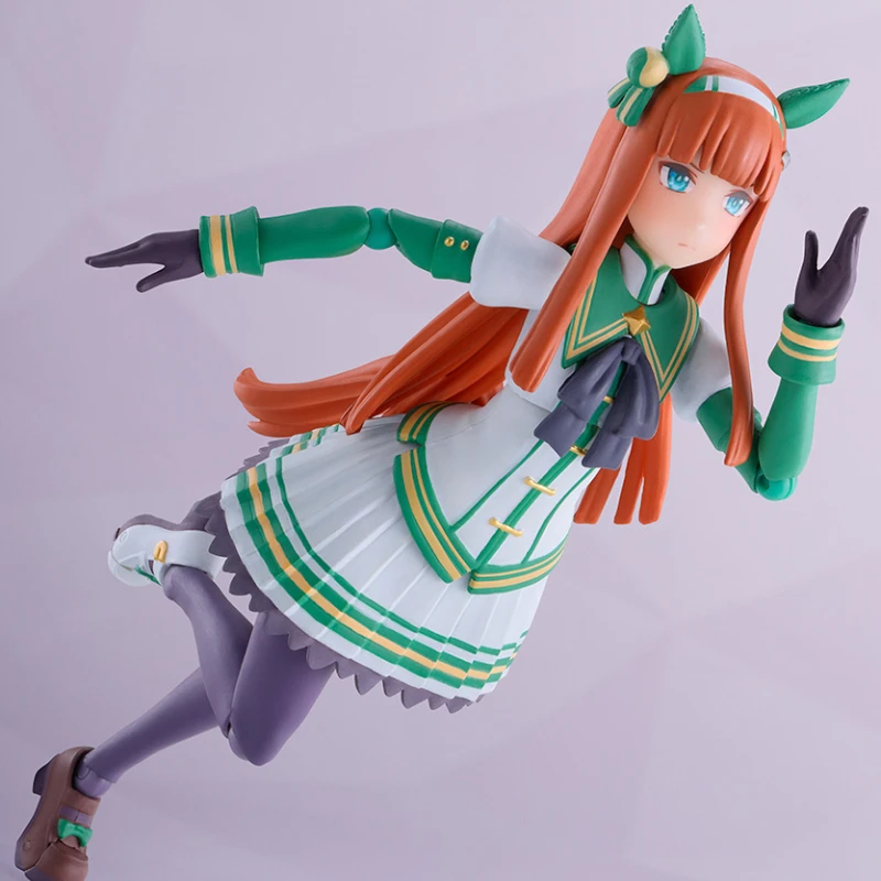 BANDAI Originale SHFiguarts Serie Silenzio Suzuka Anime Action Figure Assemblaggio Desktop Ornamento Modello Giocattoli Modello Da Collezione