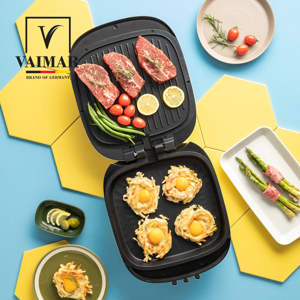 شواية كهربائية بقشرة لؤلؤ على شكل مشط VAIMR ، مجموعة متنوعة من #1