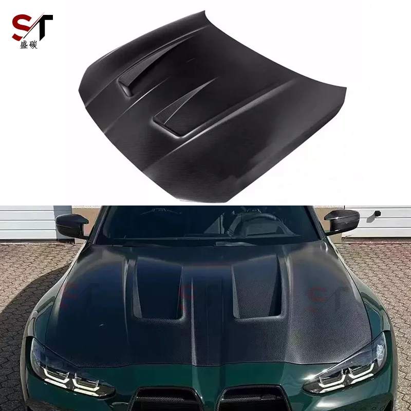 

Suitable for BM G80 G82 G83 Carbon Fiber Cover Modified Dry Carbon Hood Front Cover Surrounded