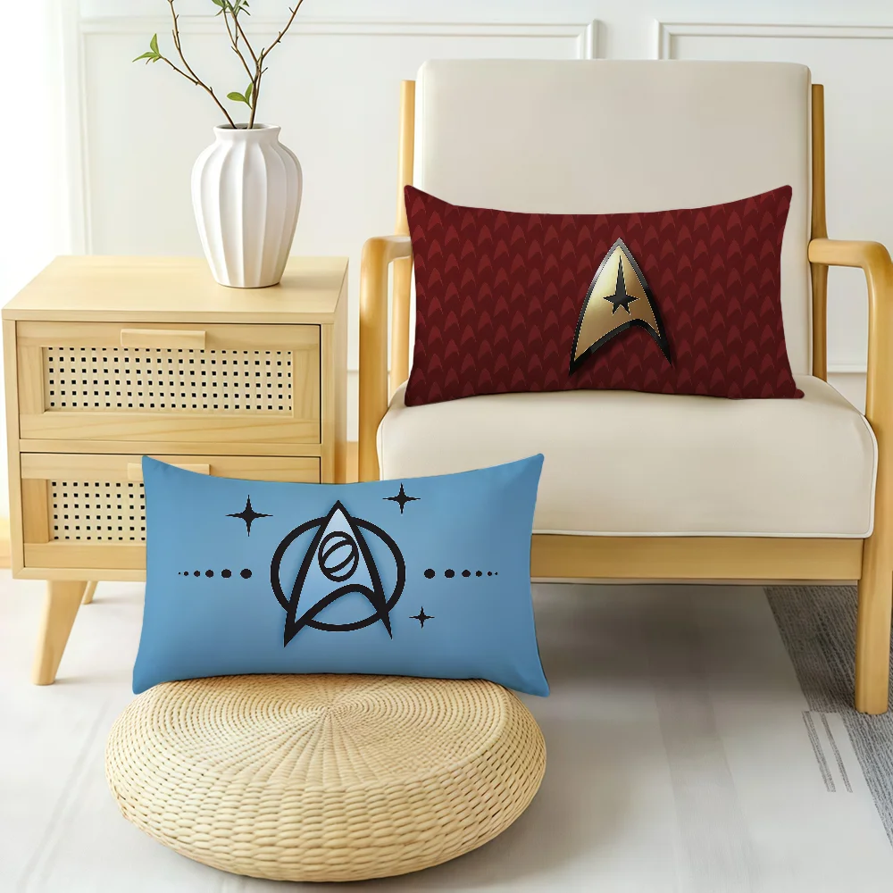 TV Series S-Star T-Trek-ES Cushion Cover Rectangle Pillow Cover Hit Product Comfortable Warm Bedding Party Gift