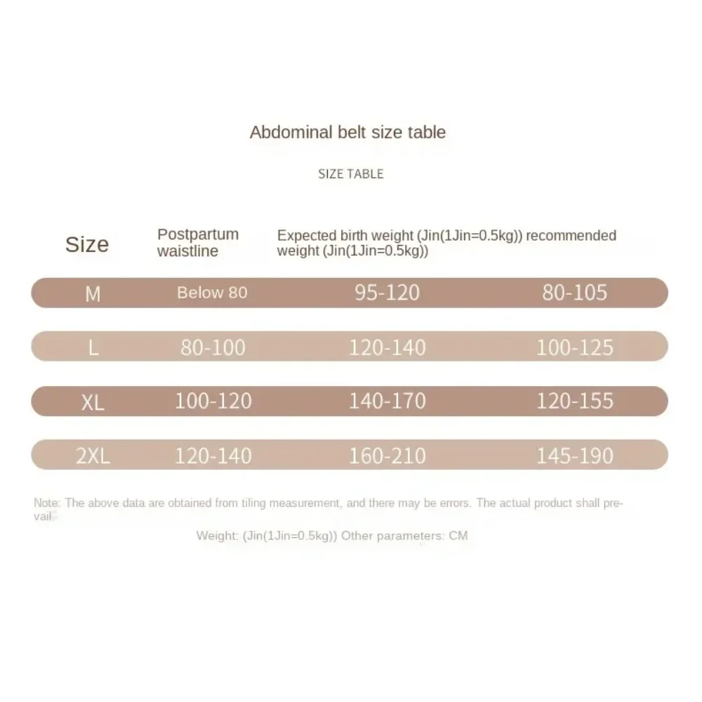 Nuova cintura addominale dopo il parto per contrattare la cintura addominale in due pezzi di colore solido del bacino e del confinamento per le