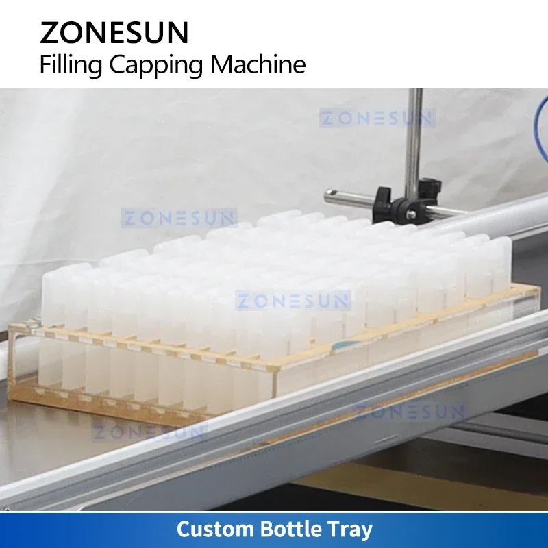 ZONESUN جيب العطور مضخة تمعجية ملء غطاء آلة الضغط زجاجة حشو معدات الفلين حل مخصص ZS-FYG01