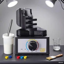 Mini Benchtop Mixing Machine Vortex Mixer Electric Paint Stirrer Speed Ajustable DIY Hobby Model Making Tool PMKJ020