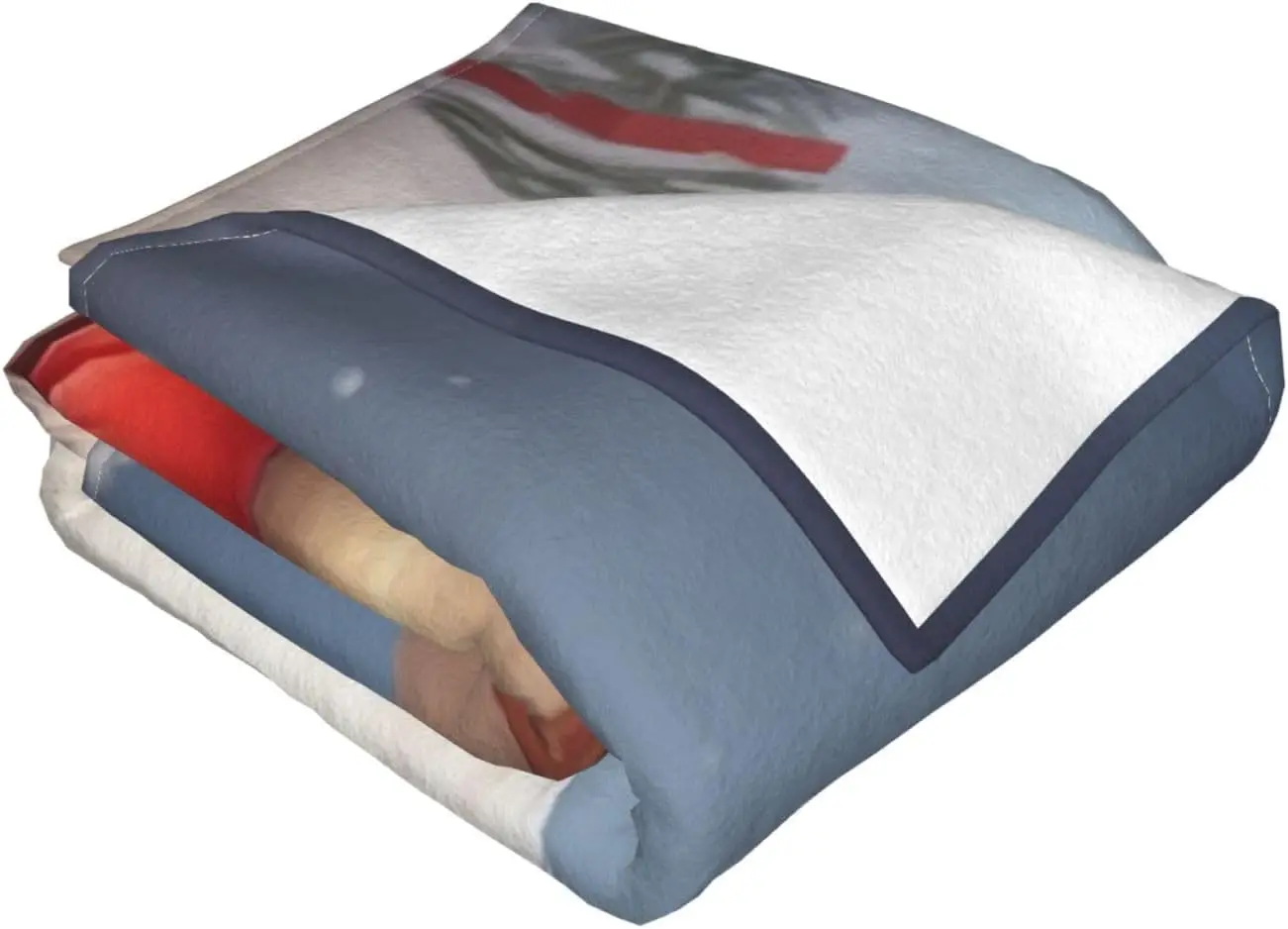 Santa Claus on Scooter Blanket and Throws Ultra-Soft Micro Fleece Throw Blanket Lightweight Flannel Air Conditioning Blankets