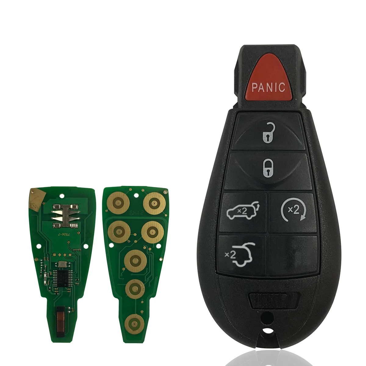 dahai M3N5WY783X IYZ-C01C Smart Remote Key Fod 433Mhz ID46 PCF7941 Chip For Chrysler Town & Country Dodge Caravan Journey