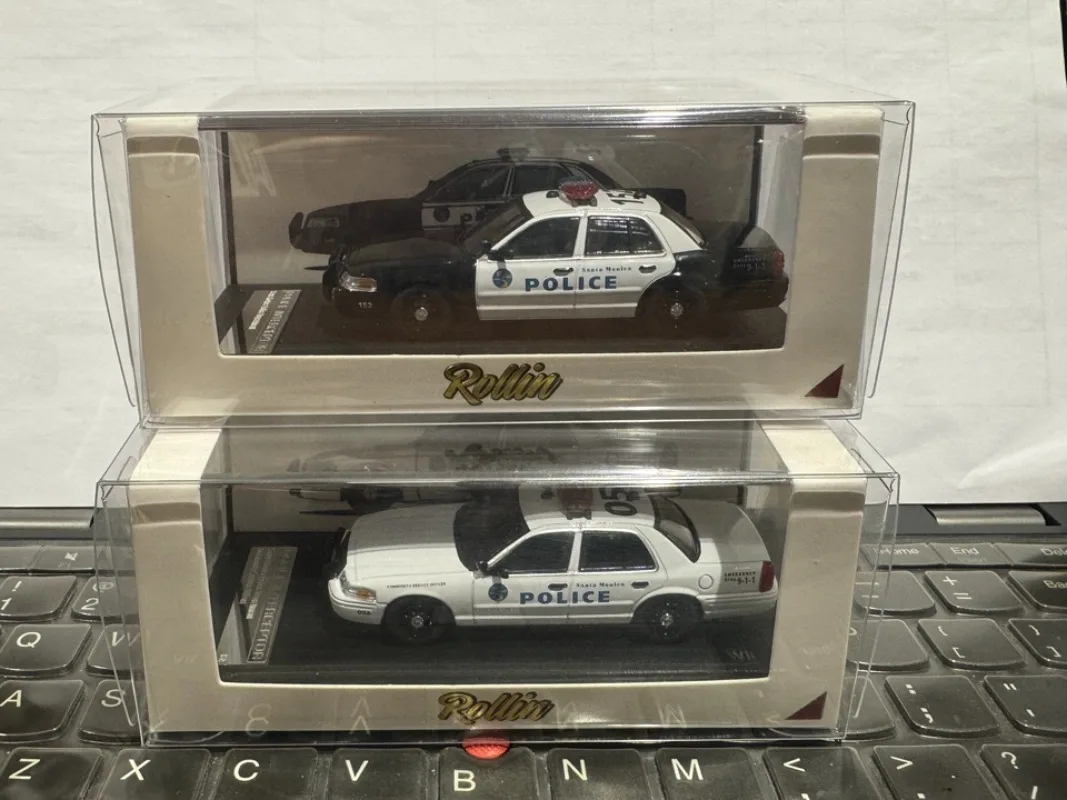رولين دييكاست 1/64 مقياس سانتا مونيكا Cv سبيكة نموذج سيارات مزدوجة مجموعات السيارات لعب المركبات تحصيل لعب للبنين الصندوق الأصلي