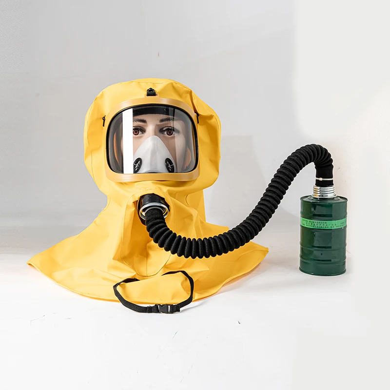 Comprehensive anti-virus hood, spray paint, chemical toxic gas spraying, pesticide protection hood, acid and alkali resistant