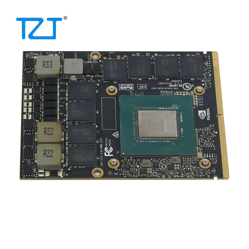 Imagem -06 - Tzt Original Gtx1070m Gtx 1070 Placa Gráfica de Vídeo N17e-g2-a1 8gb Gddr5 Mxm para Dell hp Msi Clevo