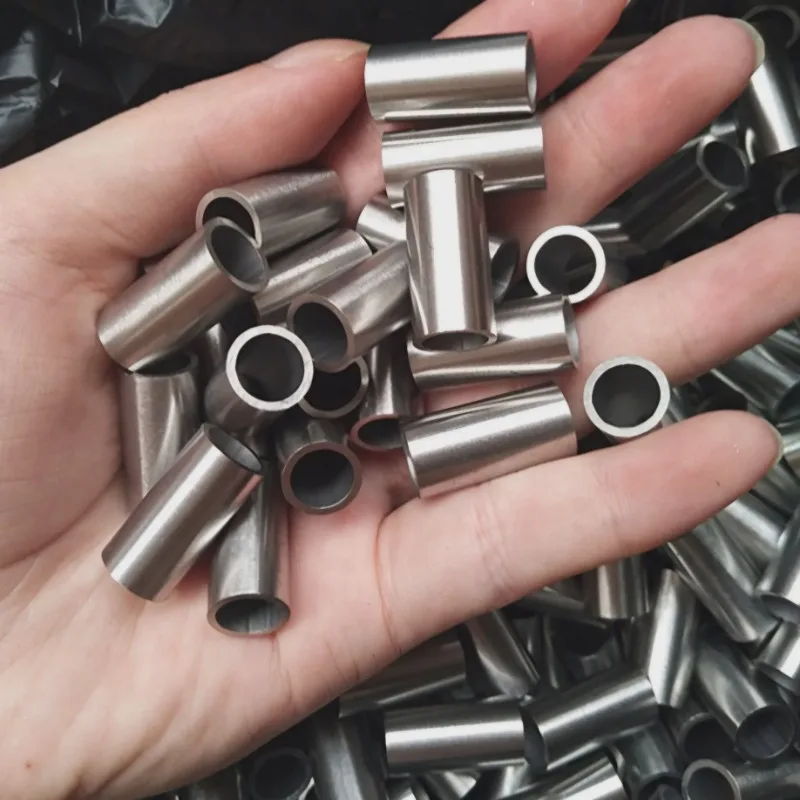 2PC 304 Stainless Steel Capillary Tube Pipe OD 7mm X ID 4mm / 5mm Hollow Circular Tube Length 550mm Customizable