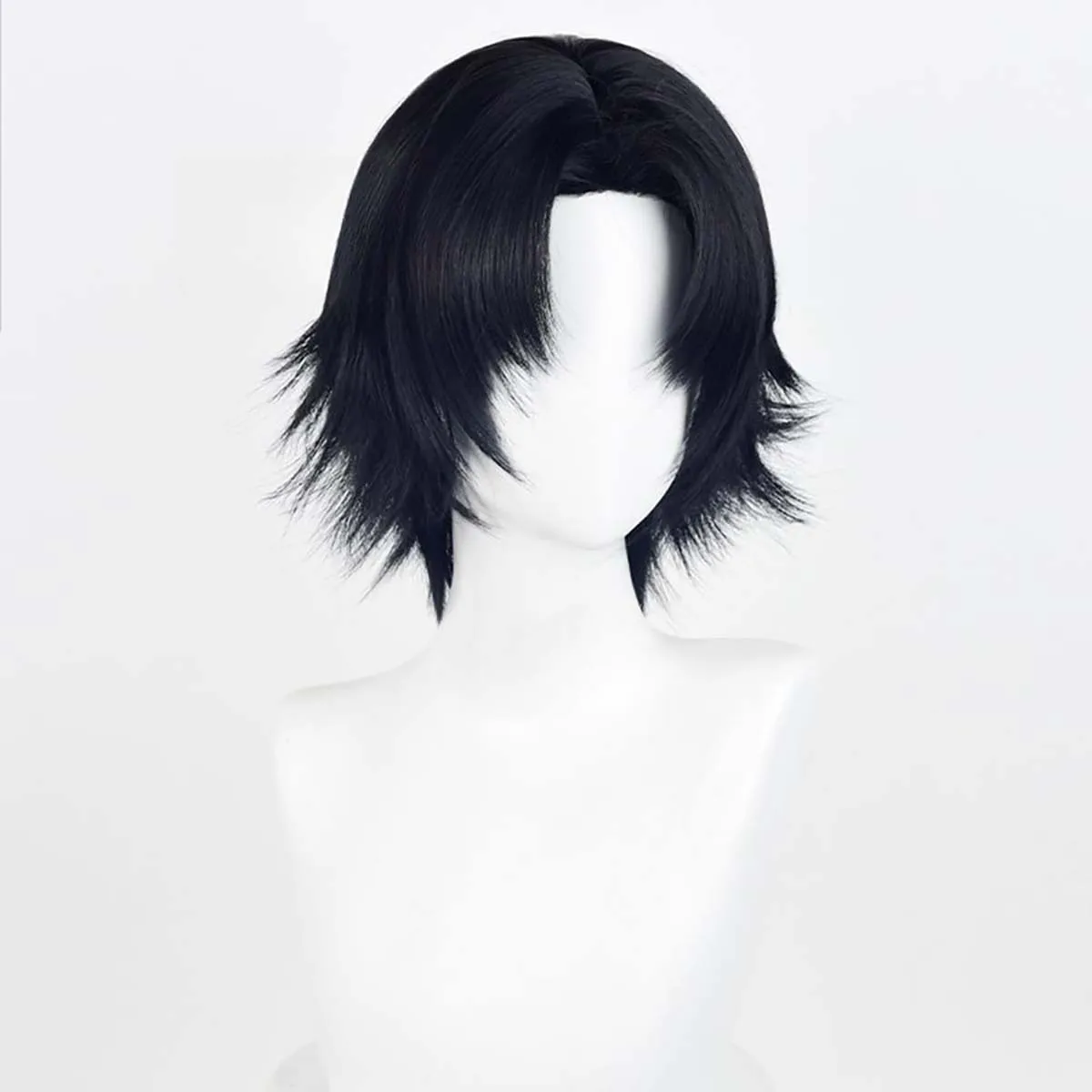 Halloween Animer Cosplay Accessories Chrollo Lucilfer Short Black Synthetic Hair Wig For Men