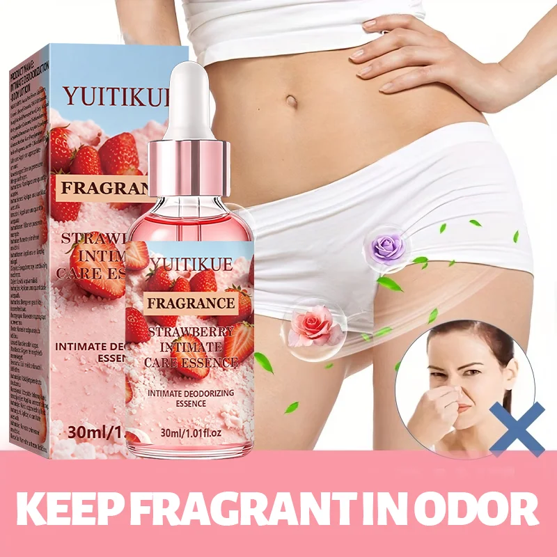 Fruity Aroma Intimate Moisturizing Serum Gentle Light Scent Formula Hydrate Sensitive Intimate Skin For Women Daily Use