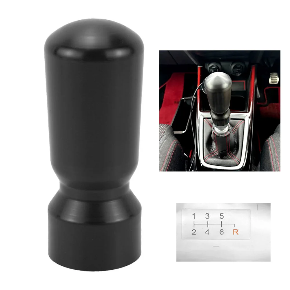 Gear Knob For SwiftSport For ZC33S Rubber Gear Shift Knob Car Cockpit Transmission Lever Car Interior Accessories Black
