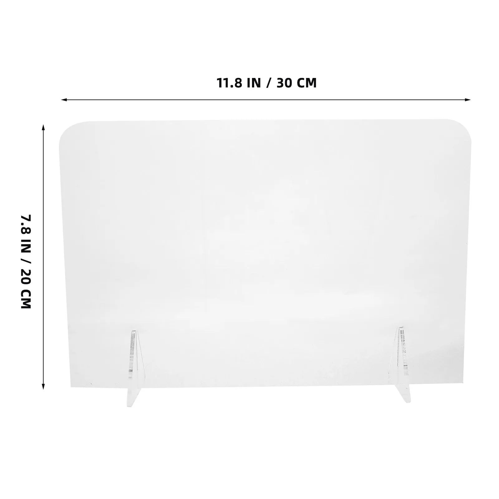 1Set Multi-Function Acrylic Memo Board Clear Writing Board for School Home Office Desktop Office Supply Home Supply