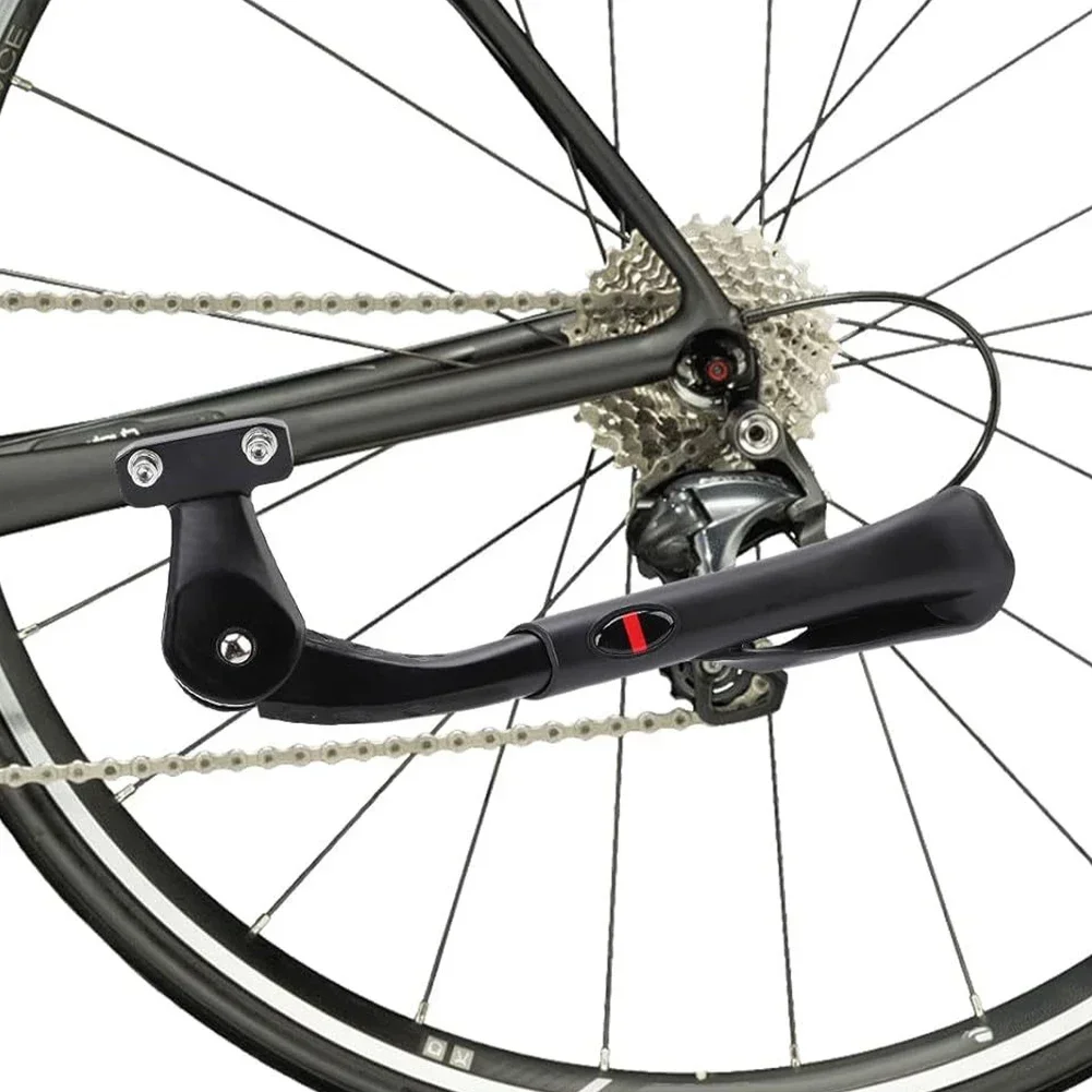 Bike Parking Aluminum Bike Kickstand Mountain Bike Support Aluminum Alloy Kickstand Features Robust Bike Support