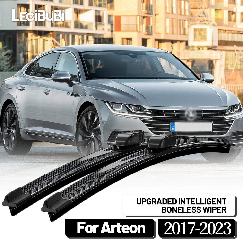 

Для Volkswagen VW Arteon 2017-2023 2018 2019 2020 2021 2 шт. щетки стеклоочистителя переднего стекла дворники из углеродного волокна