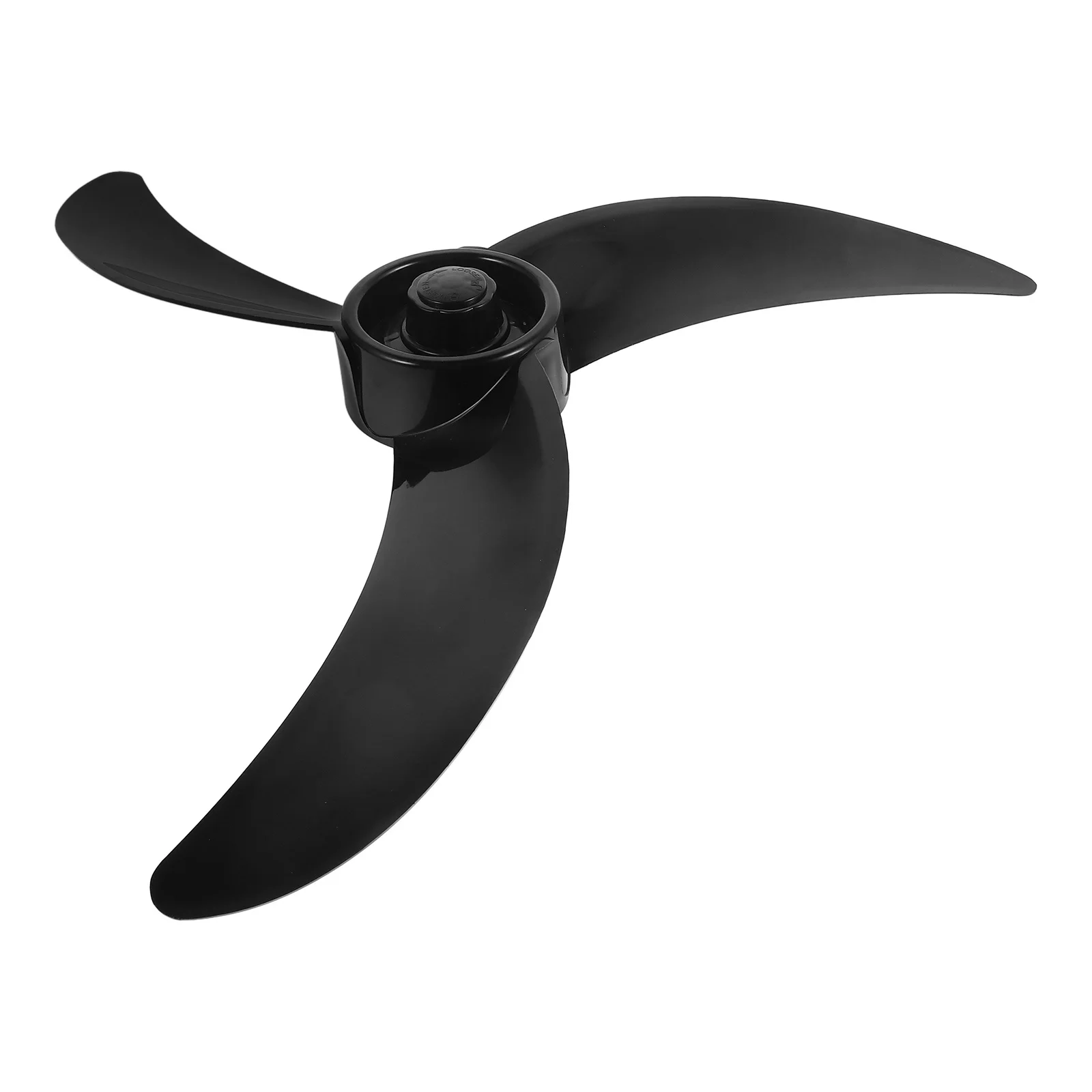 

18 Inch Replacement Fan Leaves Black Universal For Standing Floor Table Ceiling Fans Plastic Cooling Fan Leaves Lighting