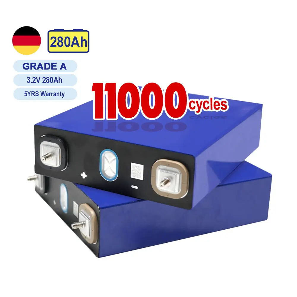 

Eu Us Ca Stock 3.2V 280Ah 302Ah 304Ah 310Ah Lifepo4 Литий-ионный аккумулятор для домашней системы хранения энергии Аккумулятор для велосипеда
