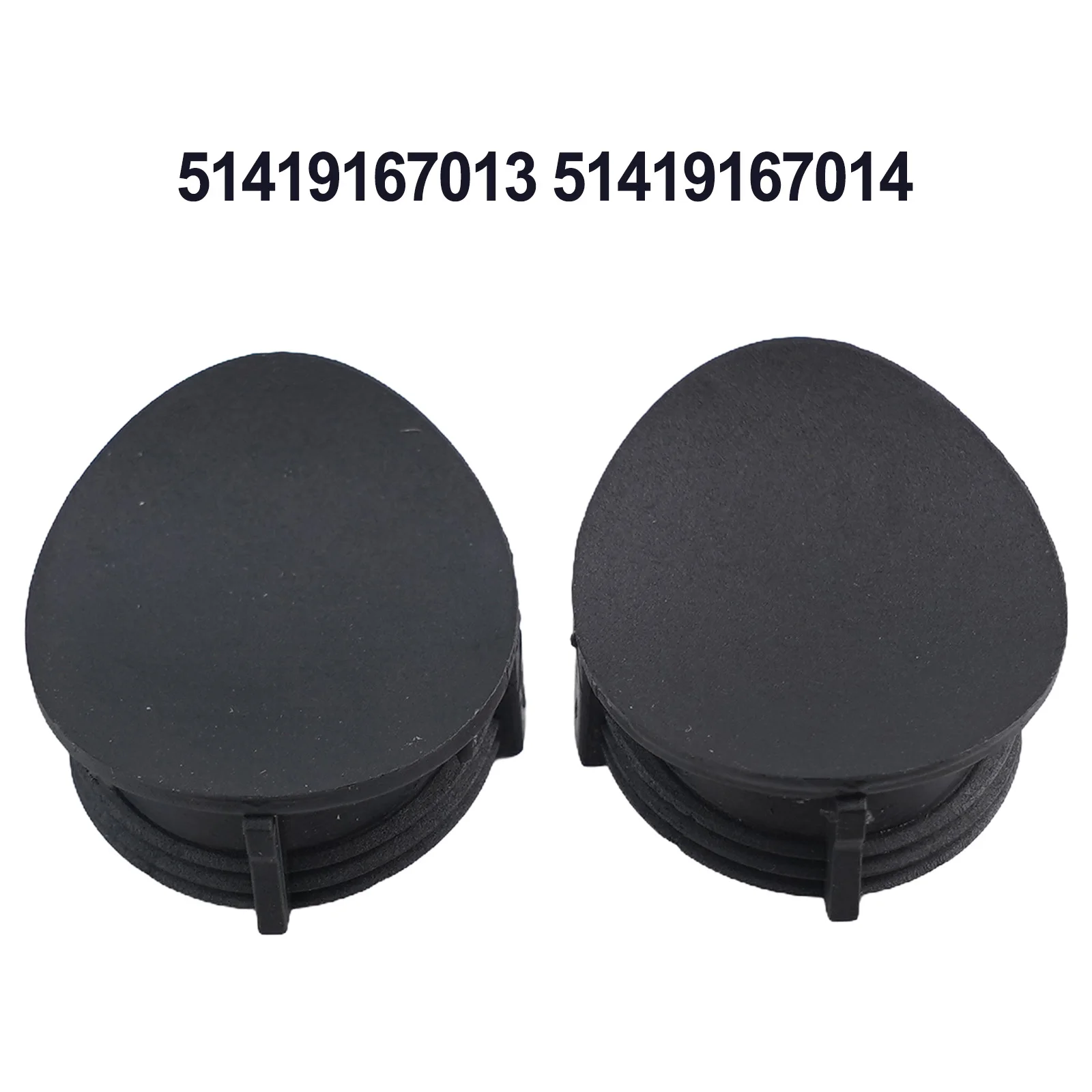 

Easily Installation Screw Cover Cap 51419167013 51419167014 ABS Auto Parts Black Car Accessories Replacement Installation