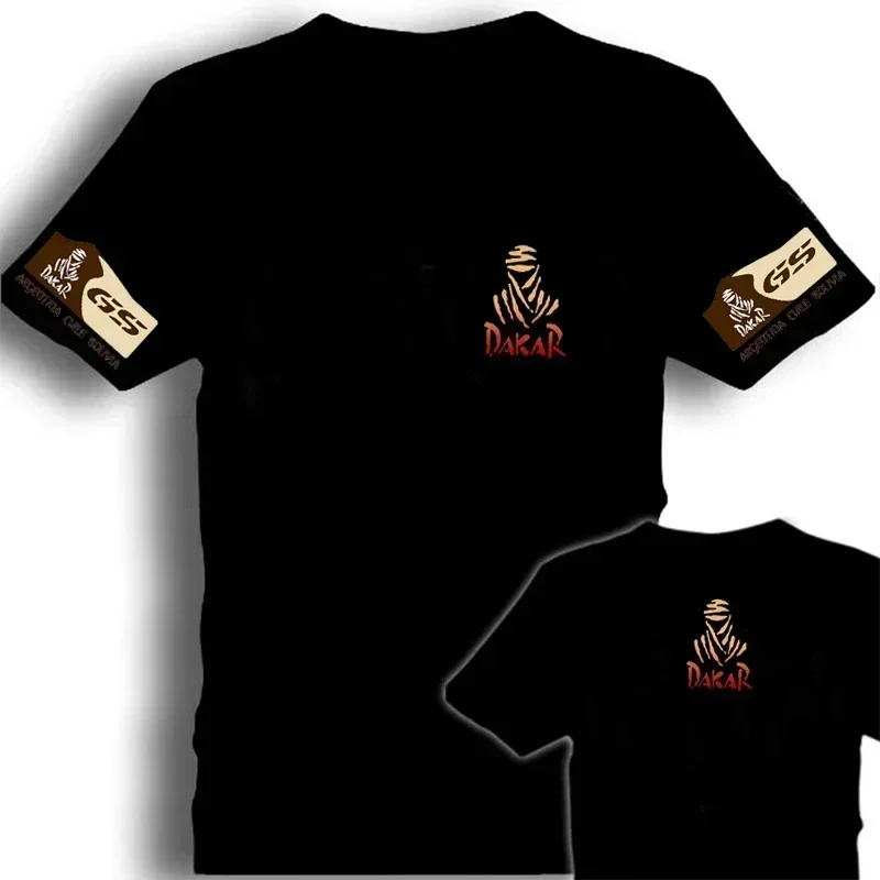 

2025 3D Printed Heavy Men's Motorcycle Racing Suit, Sports Racing, Outdoor Casual T-shirt, Off-road E-tribe Half-sleeve Clothing