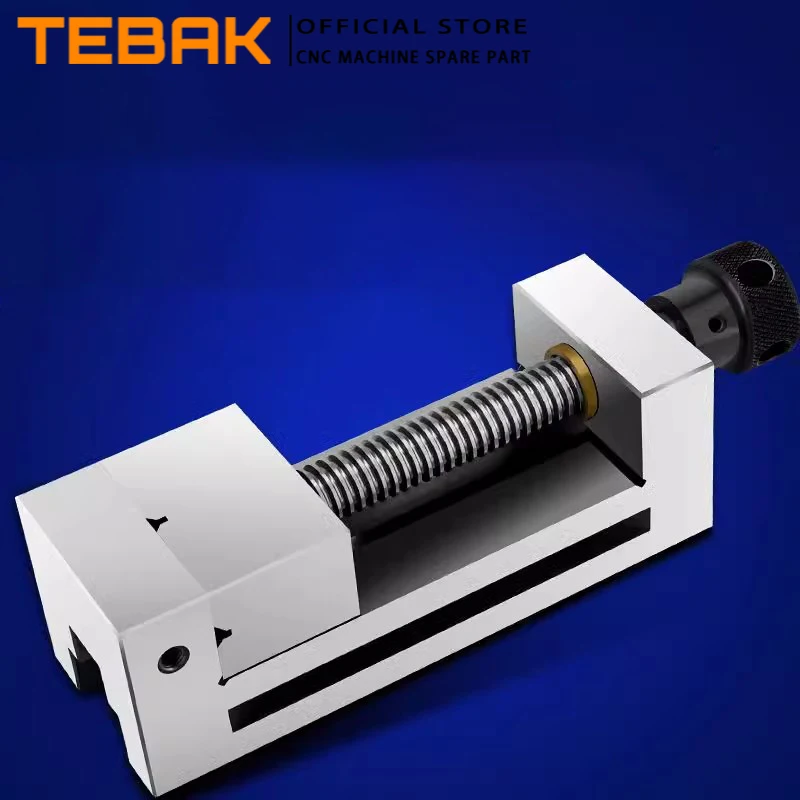 

CNC Mini Steel Vise QGG 25/33/38 1/1.3/1.5 Inch Micro Precision Flat Mouth Precison V Type Pliers Small Workpiece Clamping Clamp