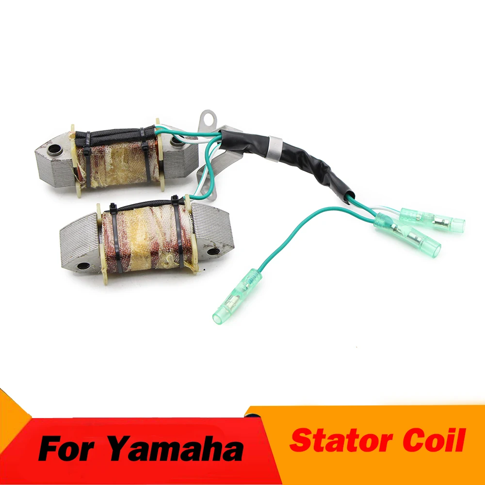 

Motorcycle Generator Magneto Stator Coil For Yamaha 66M-85533-10 9.9HP T9.9 EL/XR F9.9 MS/LH 13.5HP F13.5A EPS/L 15HP F15 PS/LR